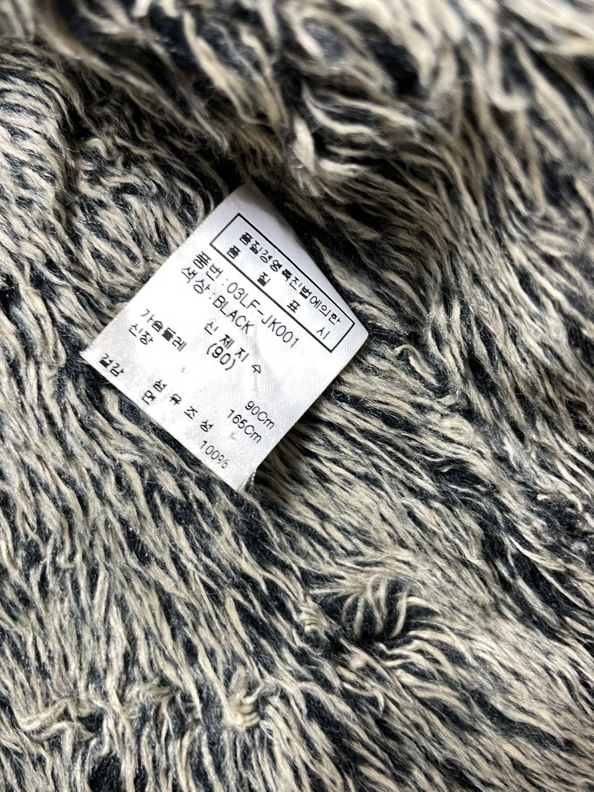 Japanese Brand 2000s IOIIOI - avant garde goth cropped faux fur jacket y2k Size M / US 6-8 / IT 42-44 - 7 Thumbnail