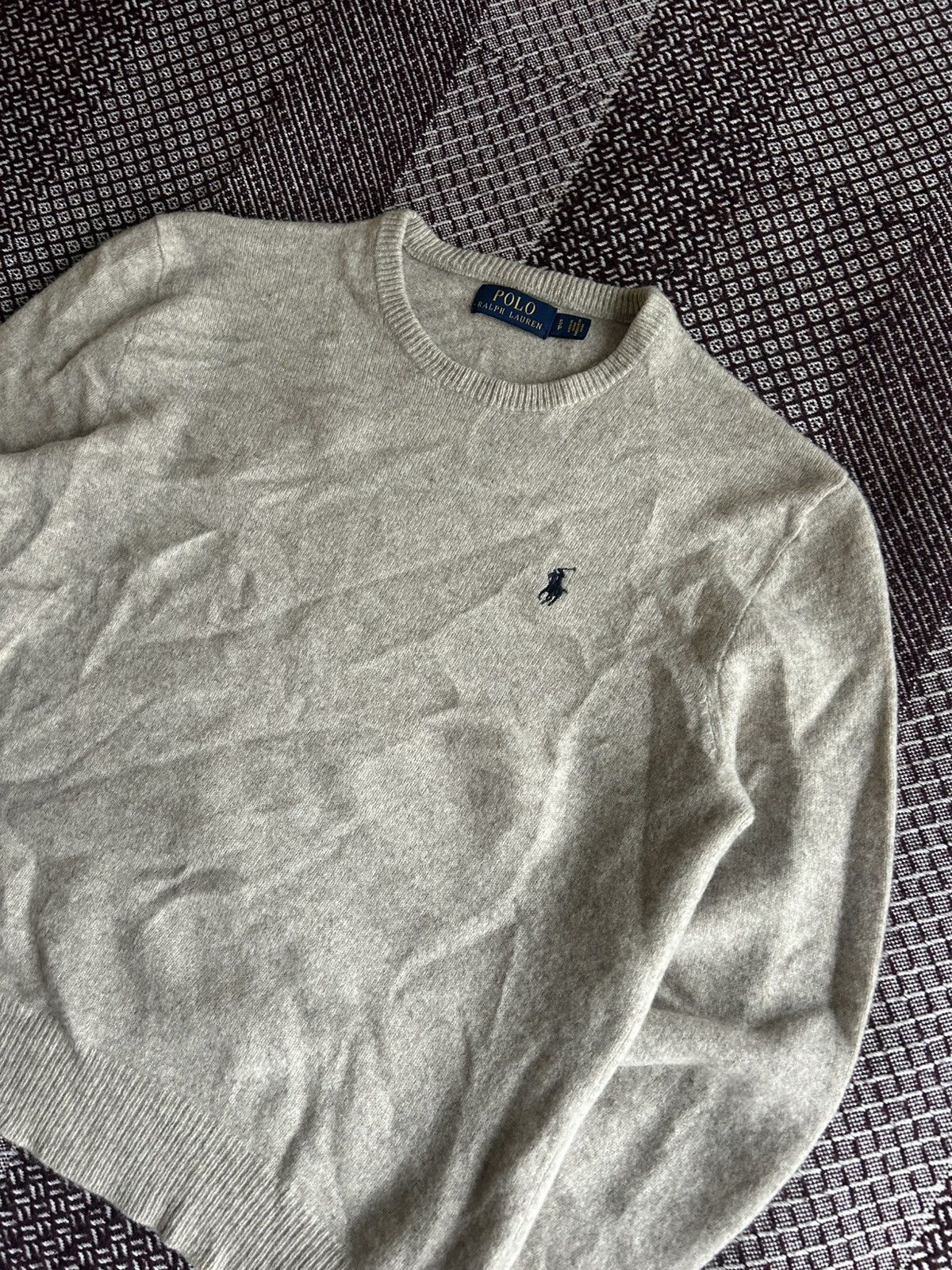 Polo Ralph Lauren Polo Ralph Lauren Wool Crewneck Sweater Unisex Solid Style S Size US S / EU 44-46 / 1 - 2 Thumbnail