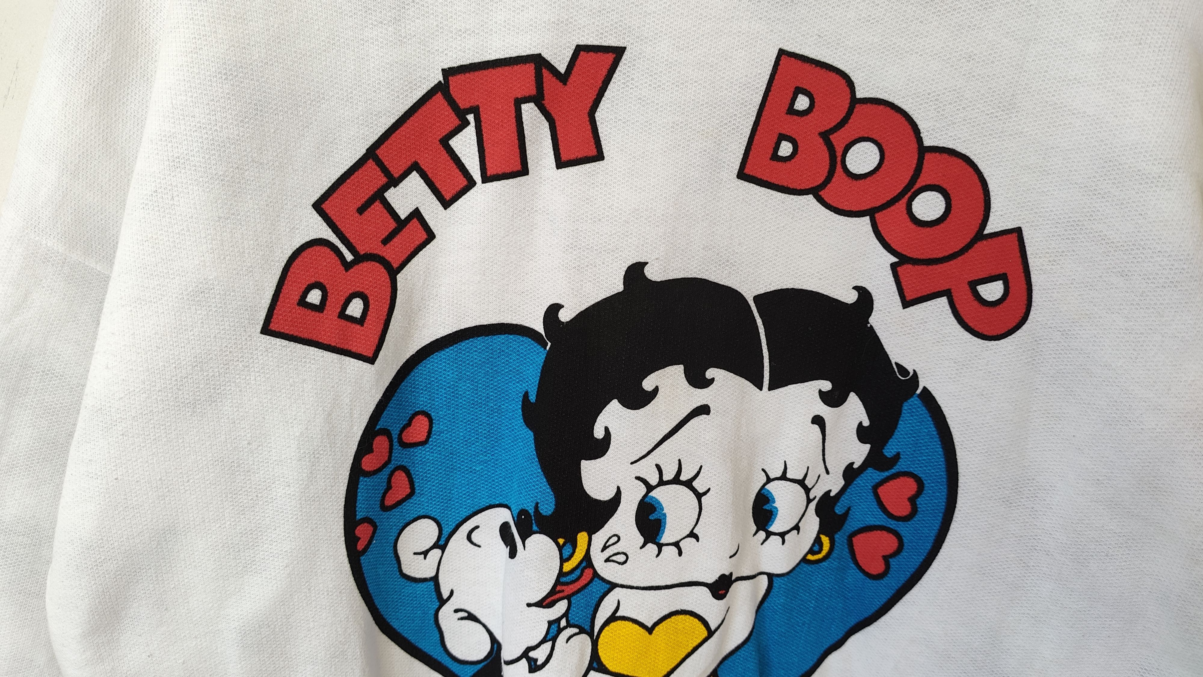 Vintage RARE Betty Boop 1985 Reversible AOP Vintage Sweatshirt Size US M / EU 48-50 / 2 - 4 Thumbnail
