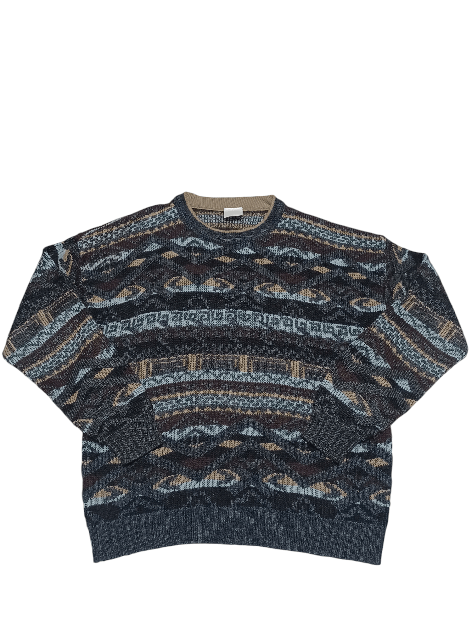Other VINTAGE MADE IN UK OLDMONEY SWEATER OVERSIZED Size US L / EU 52-54 / 3 - 1 Thumbnail