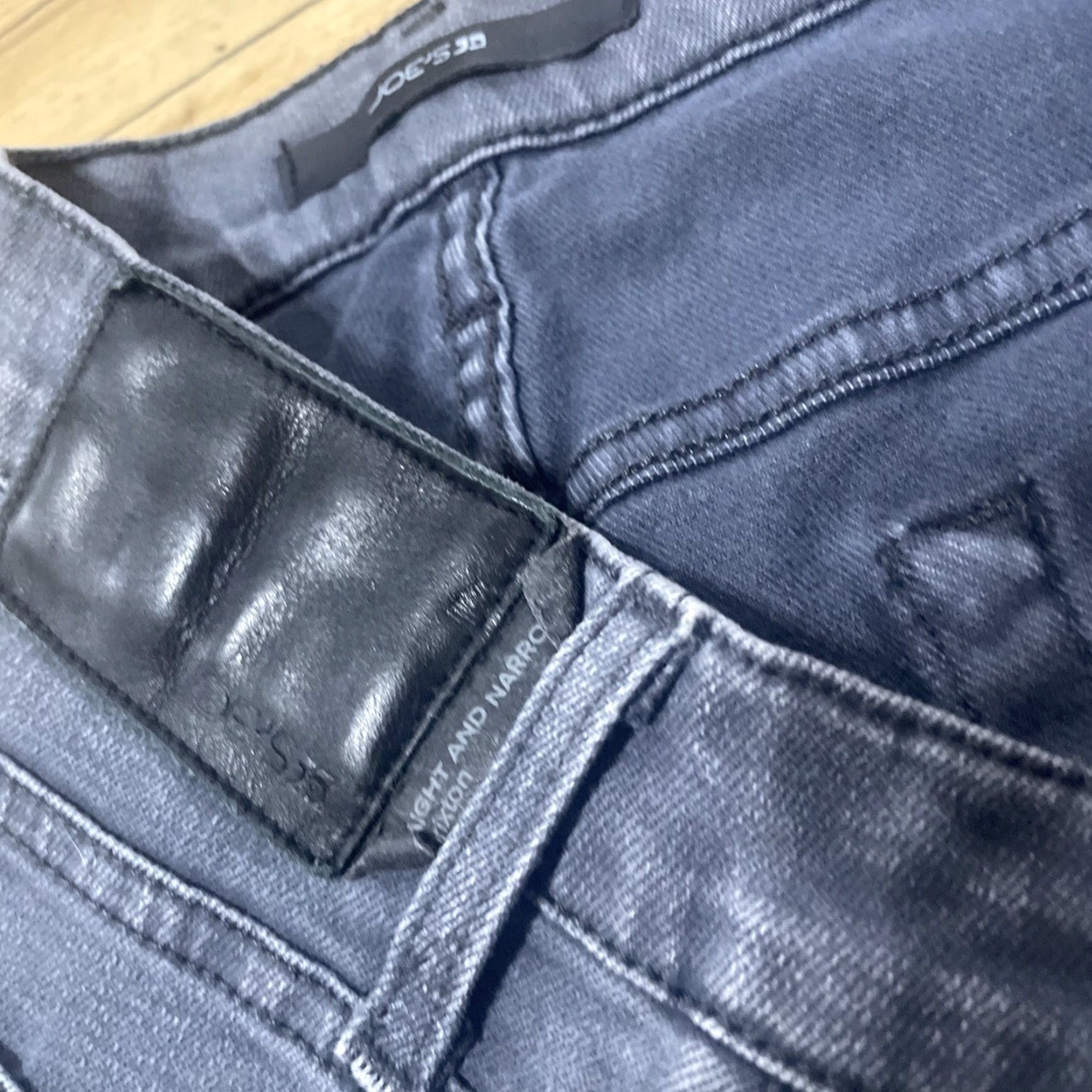 Vintage VINTAGE Joe's Jeans The Brixton Men 36 Straight + Narrow Gray Stretch Denim Y2k Indie City USA Preppy 90s Mens Size US 36 / EU 52 - 6 Thumbnail
