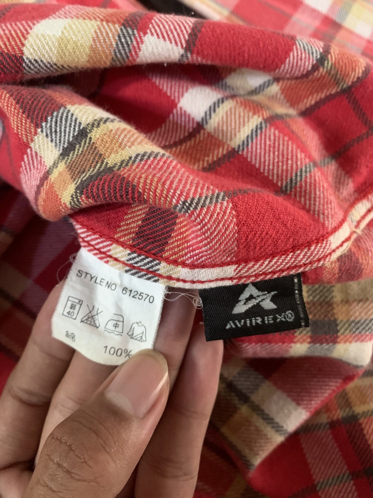 Avirex Vintage AVIREX Heavy Rugged Plaid Flannel Double Pocket Size US M / EU 48-50 / 2 - 5 Thumbnail