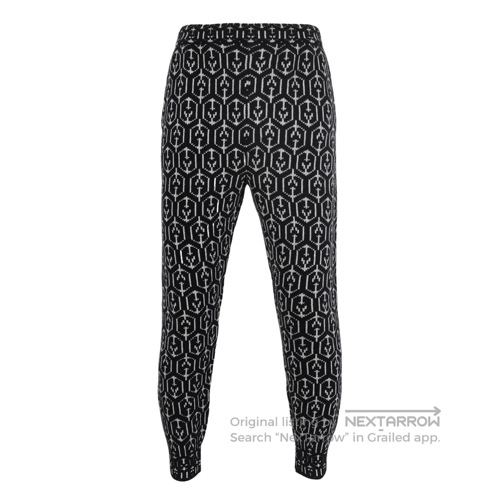 Prada Prada Wool-Cashmere Color Block Pants M. Size US 38 / EU 54 - 1 Thumbnail