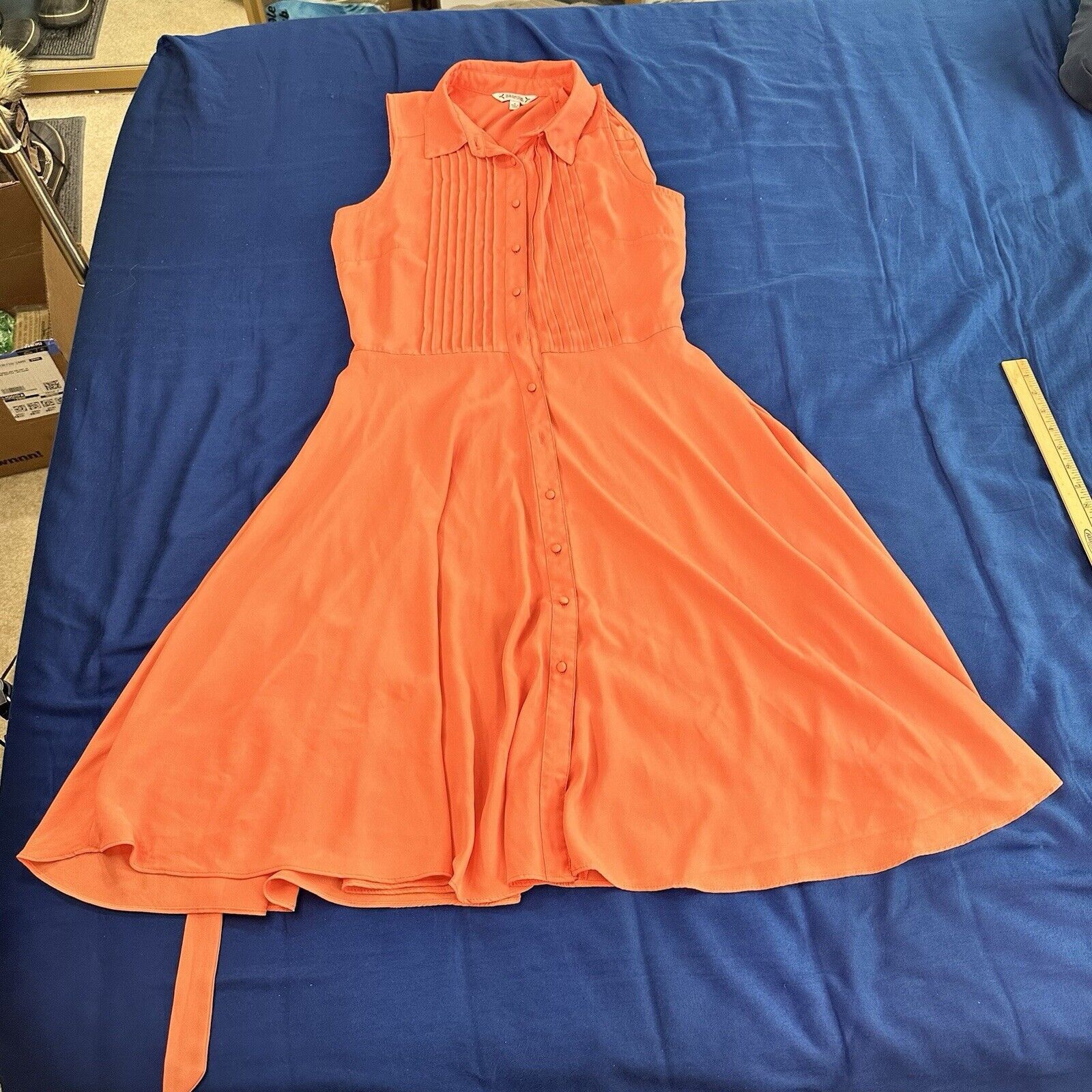 Nanette Lepore Nanette Lepore Dress Size 8 Aline Sleeveless Midi *flaw Size M / US 6-8 / IT 42-44 - 1 Thumbnail