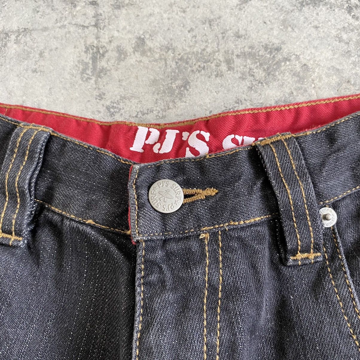 Japanese Brand 2000’s Y2K PJ’S Surf Japan Cargo Baggy Vintage Denim Jeans Size US 32 / EU 48 - 12 Thumbnail