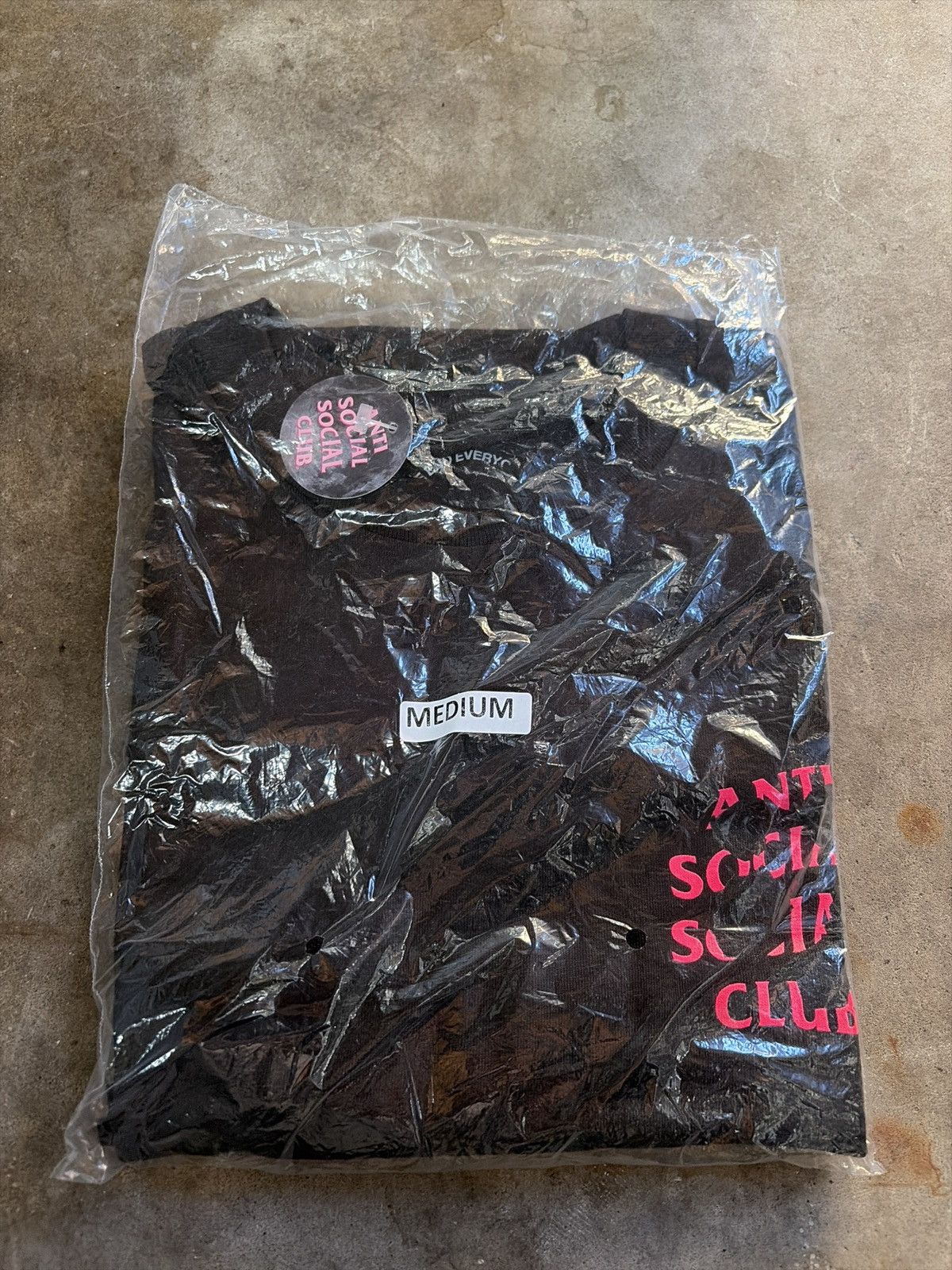 Anti Social Social Club Anti Social Social Club Black on Pink T-shirt Size US M / EU 48-50 / 2 - 1 Preview