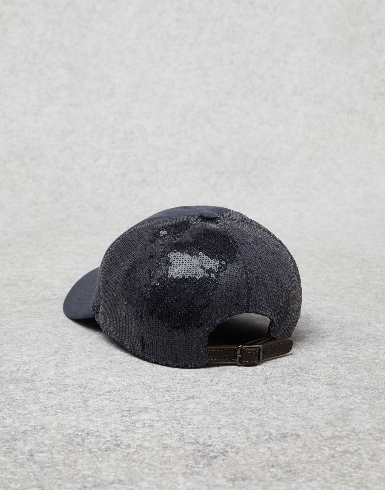 Brunello Cucinelli o1la1rc1a0225 Size: OS / Hat / Cap in Navy Size ONE SIZE - 2 Thumbnail