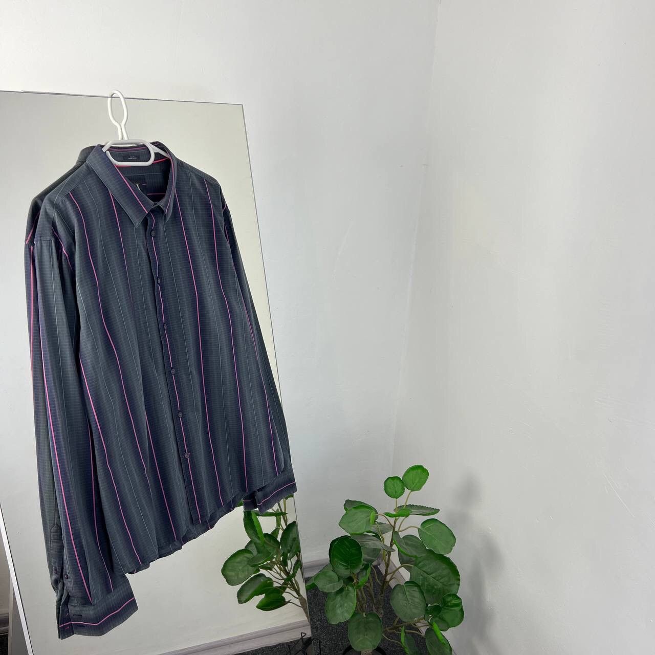 Armani Exchange Armani Exchange Vintage Shirt Button Up Striped Size US XXL / EU 58 / 5 - 1 Thumbnail