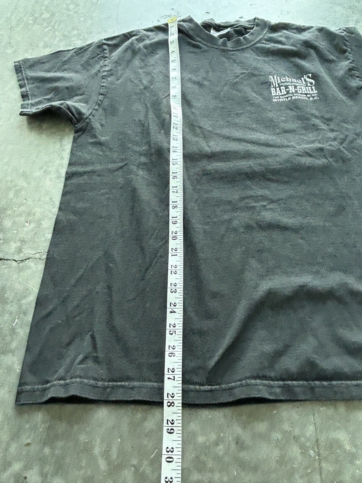 Vintage Vintage 2002 Bike Week Graphic Tee Faded Black Size US L / EU 52-54 / 3 - 7 Thumbnail