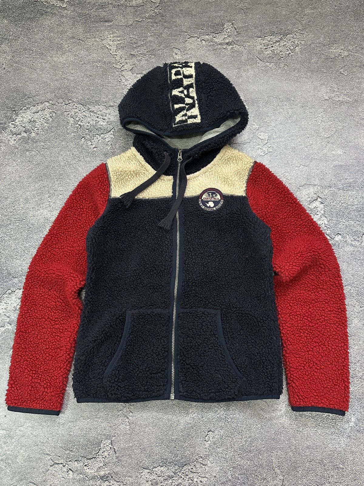 Napapijri Napapijri Teddy Fleece Zip Jacket Multicolor Size S Women’s Size S / US 4 / IT 40 - 1 Thumbnail