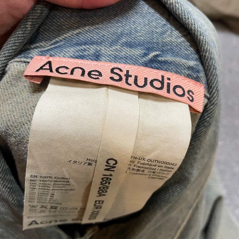 Acne Studios acne studios Washed denim jacket Size US XXS / EU 40 - 4 Thumbnail