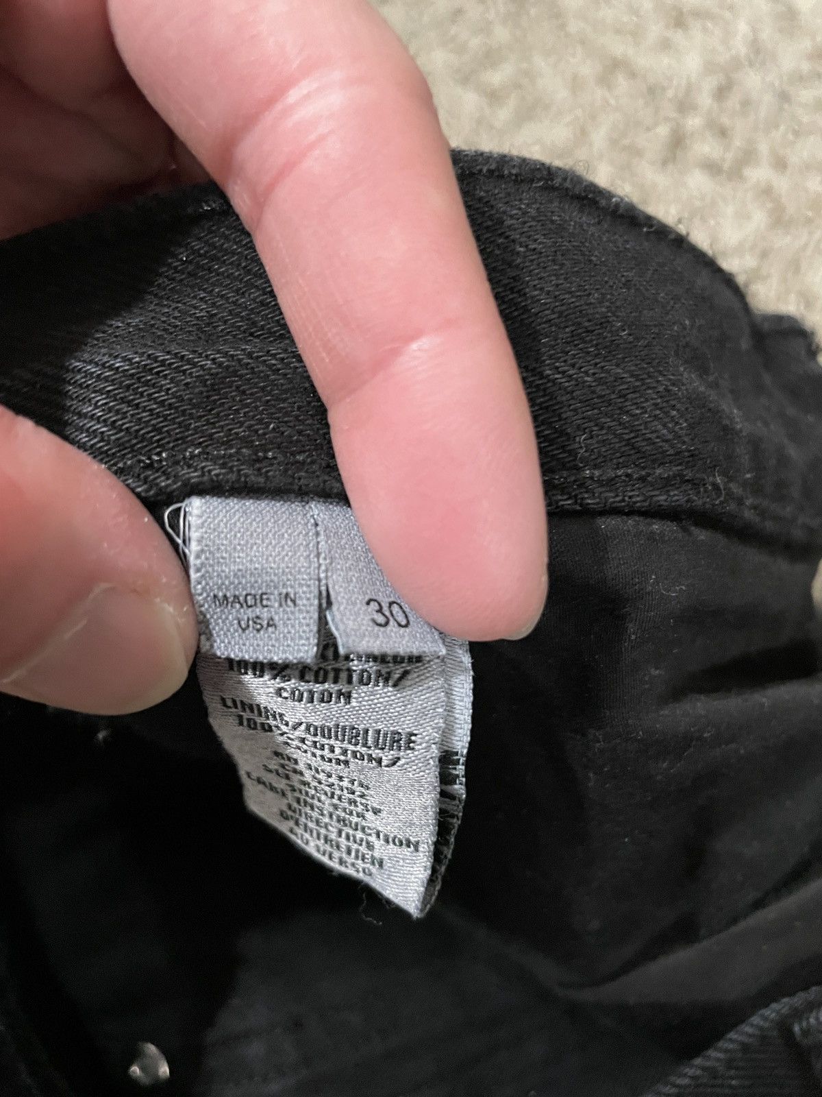 Helmut Lang Vintage Helmut Lang Jeans Size US 30 / EU 46 - 5 Thumbnail