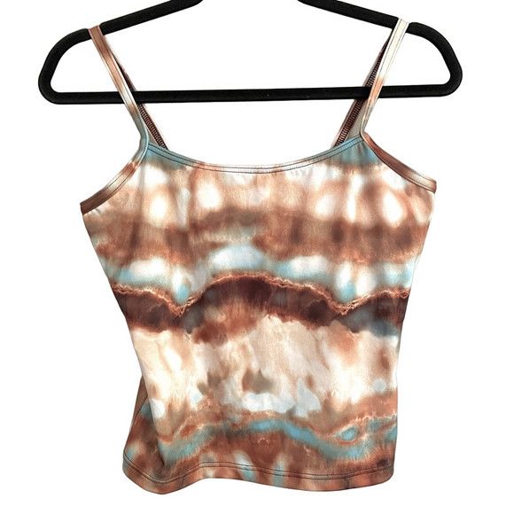 Vintage Vintage Tie Dye Cropped Spandex Camisole - S/M, 🇨🇦 Size M / US 6-8 / IT 42-44 - 9 Thumbnail