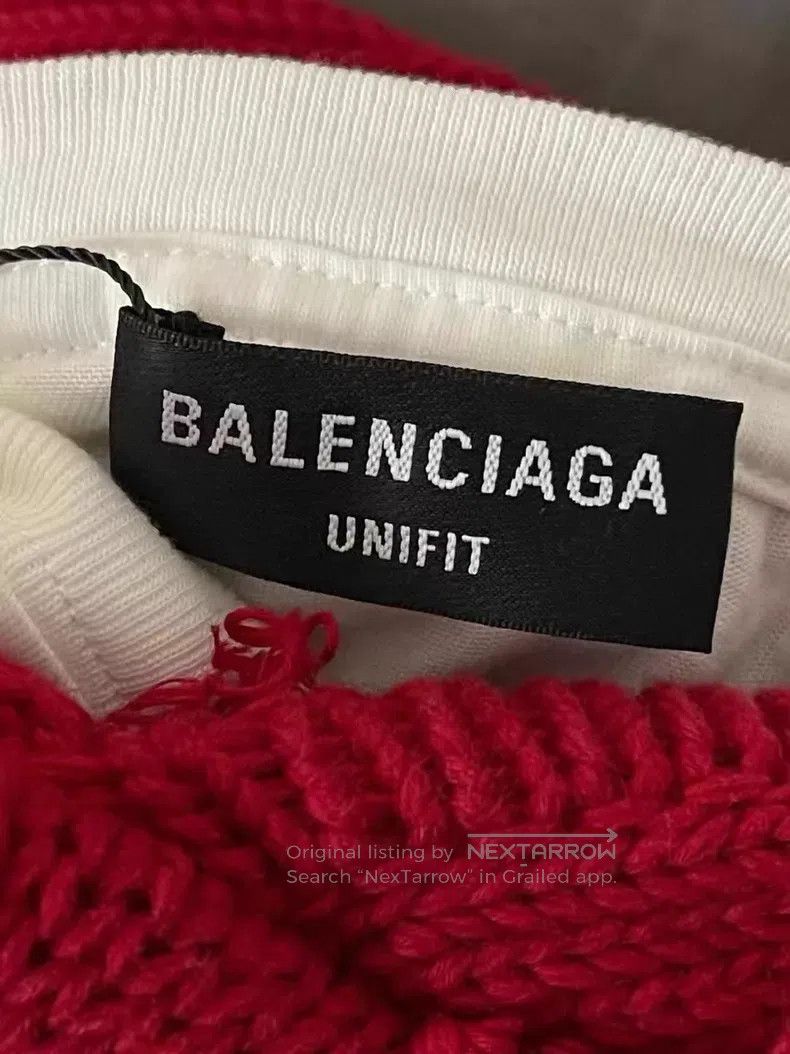 Balenciaga Balenciaga Coke Destroyed Sweater Size US S / EU 44-46 / 1 - 3 Thumbnail