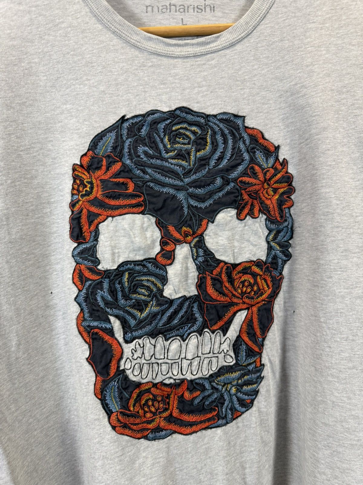 Maharishi Maharishi Japanese designer skull tee Size US L / EU 52-54 / 3 - 3 Thumbnail
