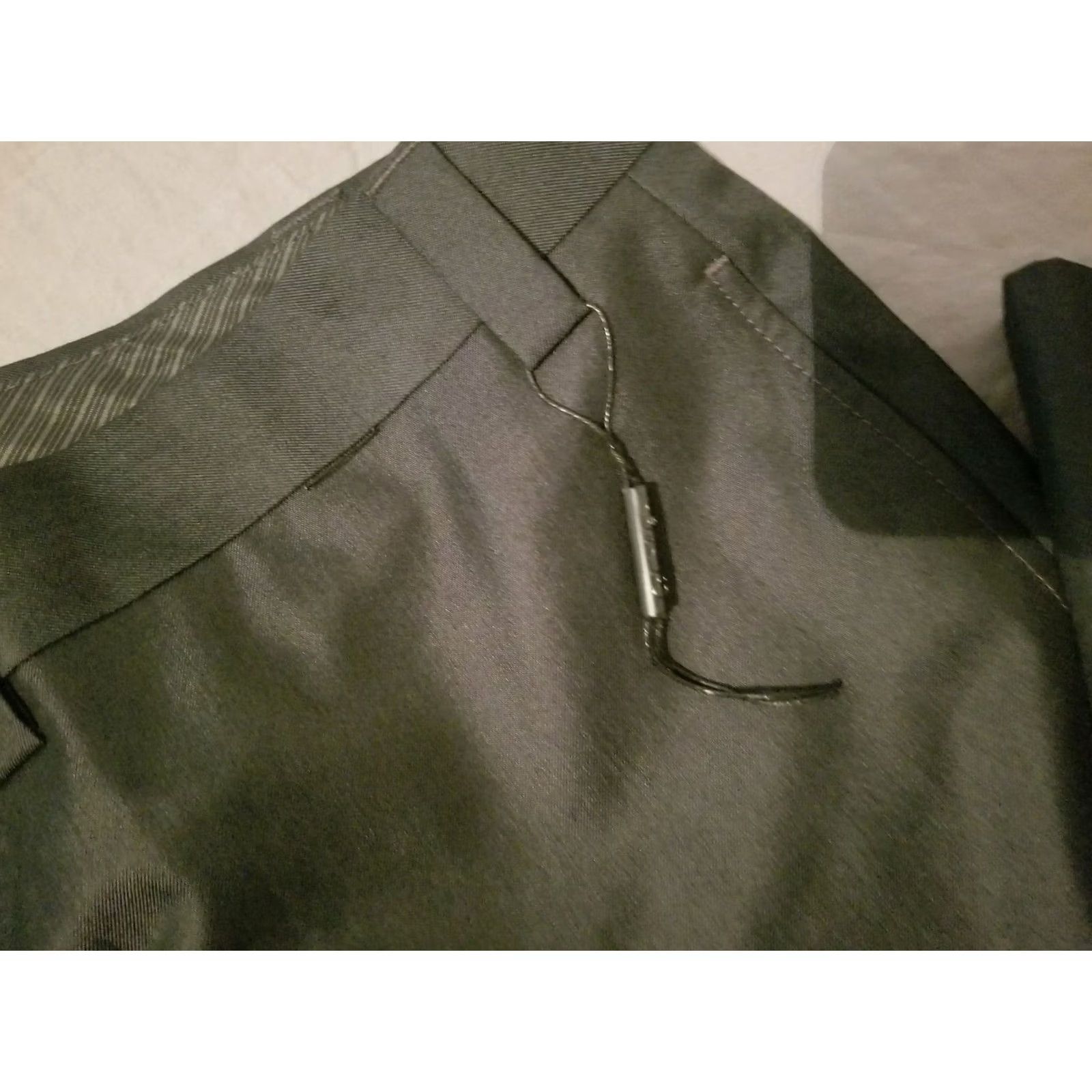 Calvin Klein VINTAGE? Calvin Klein Dress Pants Mens Black 40x32 Chino Slack Trouser Bed? Size US 40 / EU 56 - 6 Thumbnail