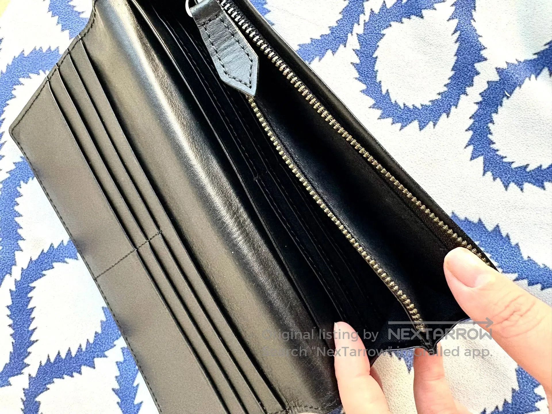 Vivienne Westwood Vivienne Westwood Black Leather Saturn Long Wallet. Size ONE SIZE - 8 Thumbnail