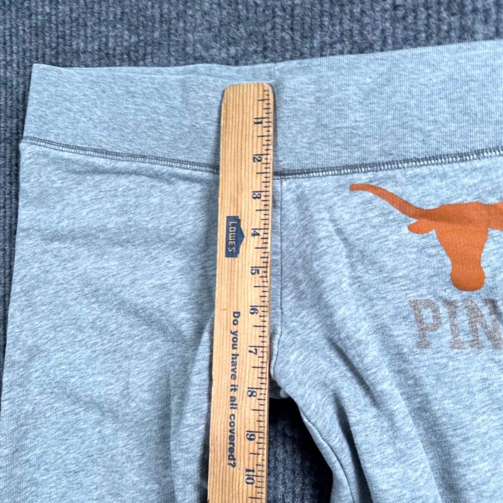 Vintage VINTAGE PINK UT Longhorns Sweatpants Womens M Gray Wide-Leg Y2K Lounge Victoria's Secret PINK Track Pants Women Mens النفس Size 32" / US 10 / IT 46 - 7 Thumbnail