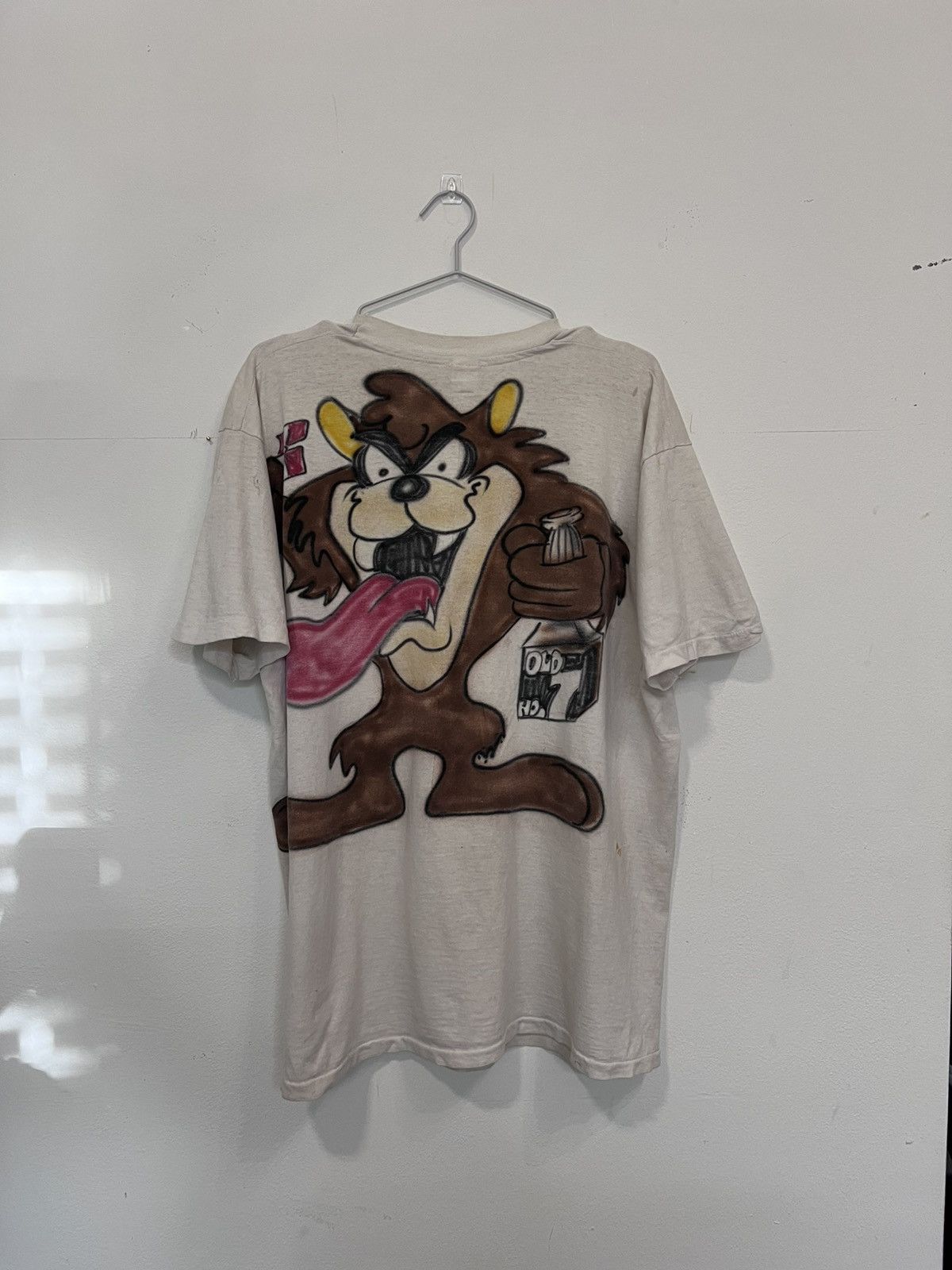 Hanes Vintage 90s Looney Tunes Buddha Airbrush Tee – Single Stitch Size US XL / EU 56 / 4 - 5 Thumbnail