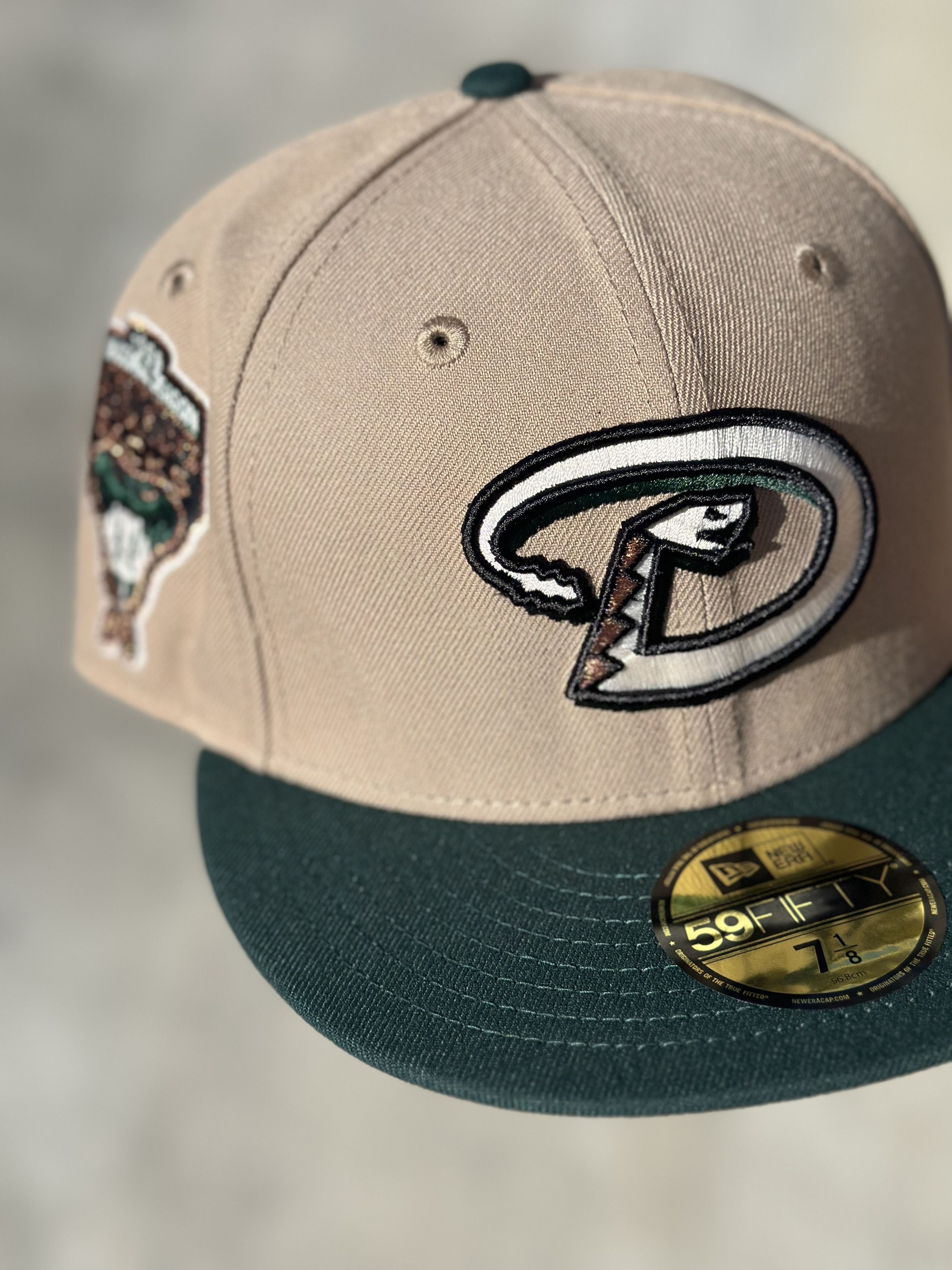 Hat Club 7 1/8 Arizona Diamondbacks 1998 Inaugural Season Fitted Size ONE SIZE - 1 Thumbnail