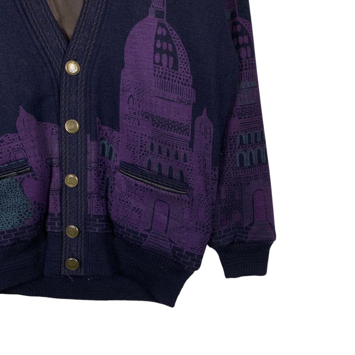 Japanese Brand Japanese Brand Auxika Nice Design Cardigan Jacket Size US M / EU 48-50 / 2 - 4 Thumbnail
