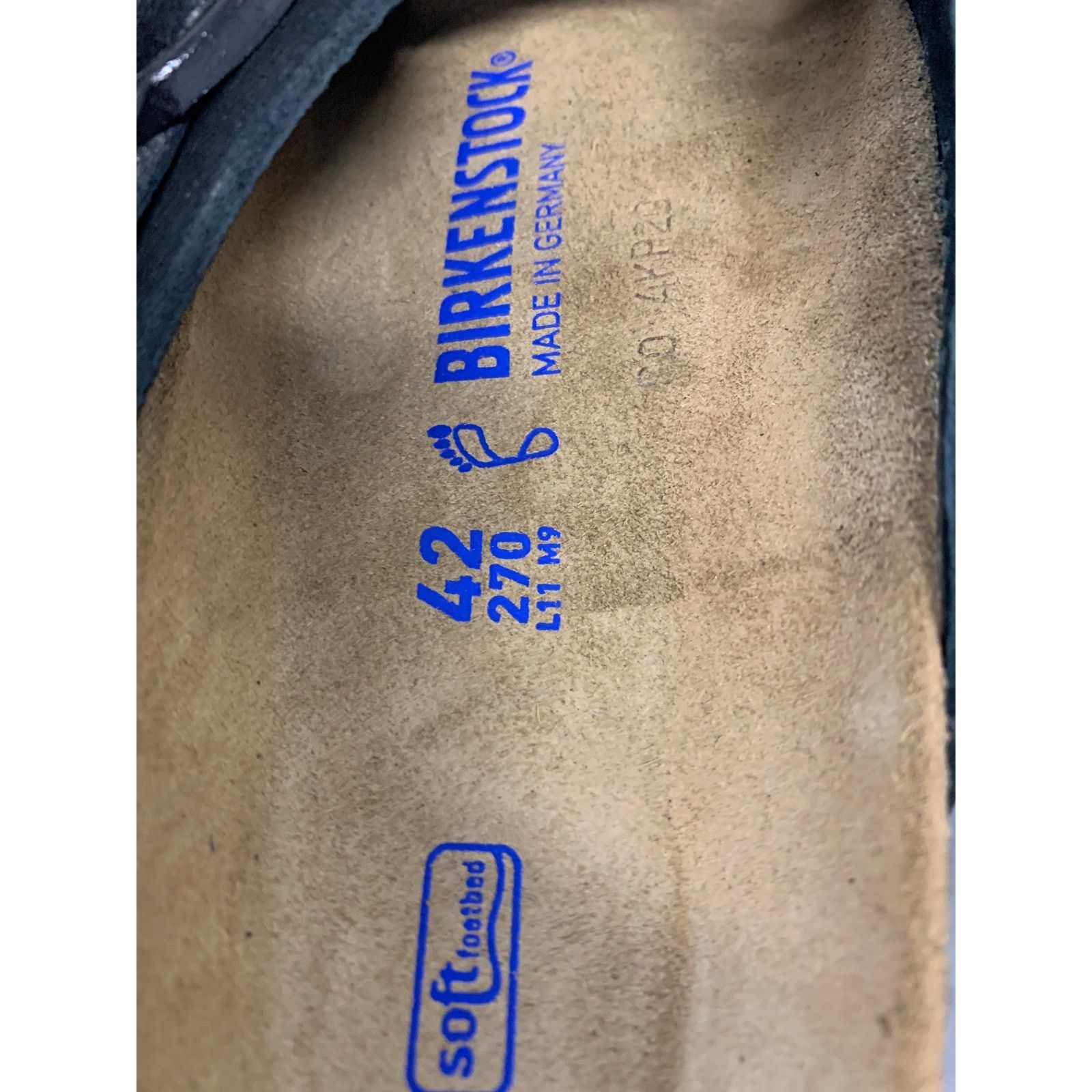 Birkenstock Birkenstock Boston Soft Footbed Suede Black Size 42 / 9 US Size US 9 / EU 42 - 6 Thumbnail
