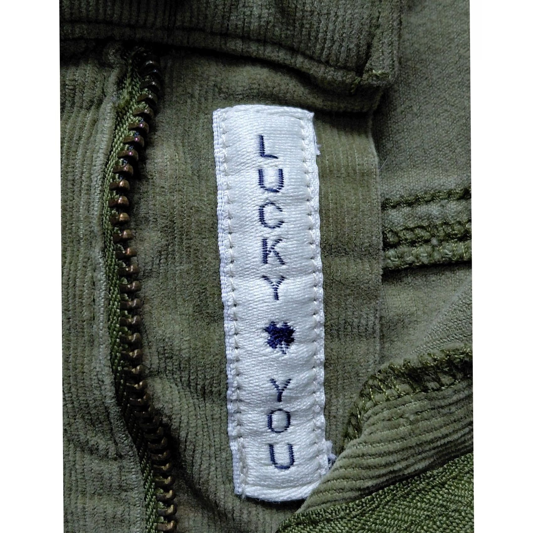 Lucky Brand Lucky Brand Brooke Skinny Corduroy Pants Olive Women Size 10 Size 32" / US 10 / IT 46 - 7 Thumbnail