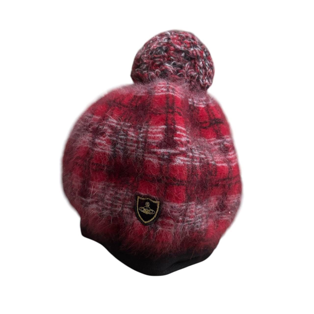 Vivienne Westwood Vivienne Westwood Orb Fur Mohair Beanie Hat Beret Punk Style Size ONE SIZE - 2 Thumbnail