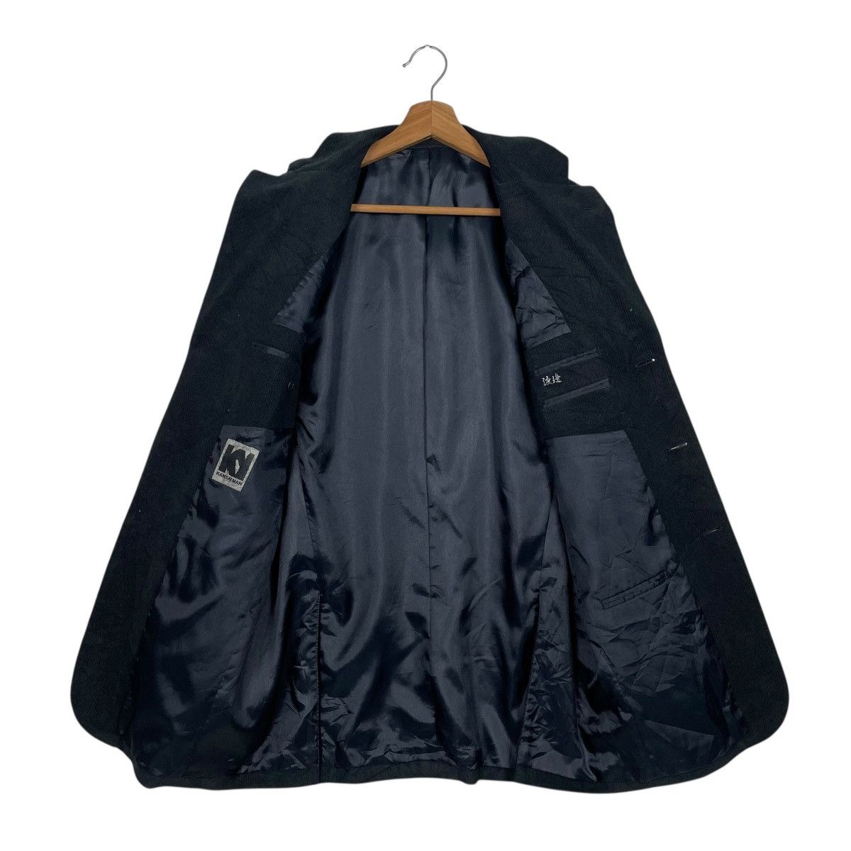 Kansai Yamamoto Kansai Man Black Casual Jacket Size US M / EU 48-50 / 2 - 11 Thumbnail