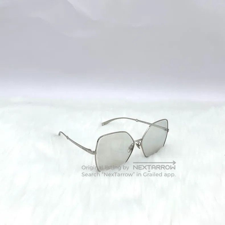 Chanel Chanel Silver irregular sunglasses Size ONE SIZE - 4 Thumbnail