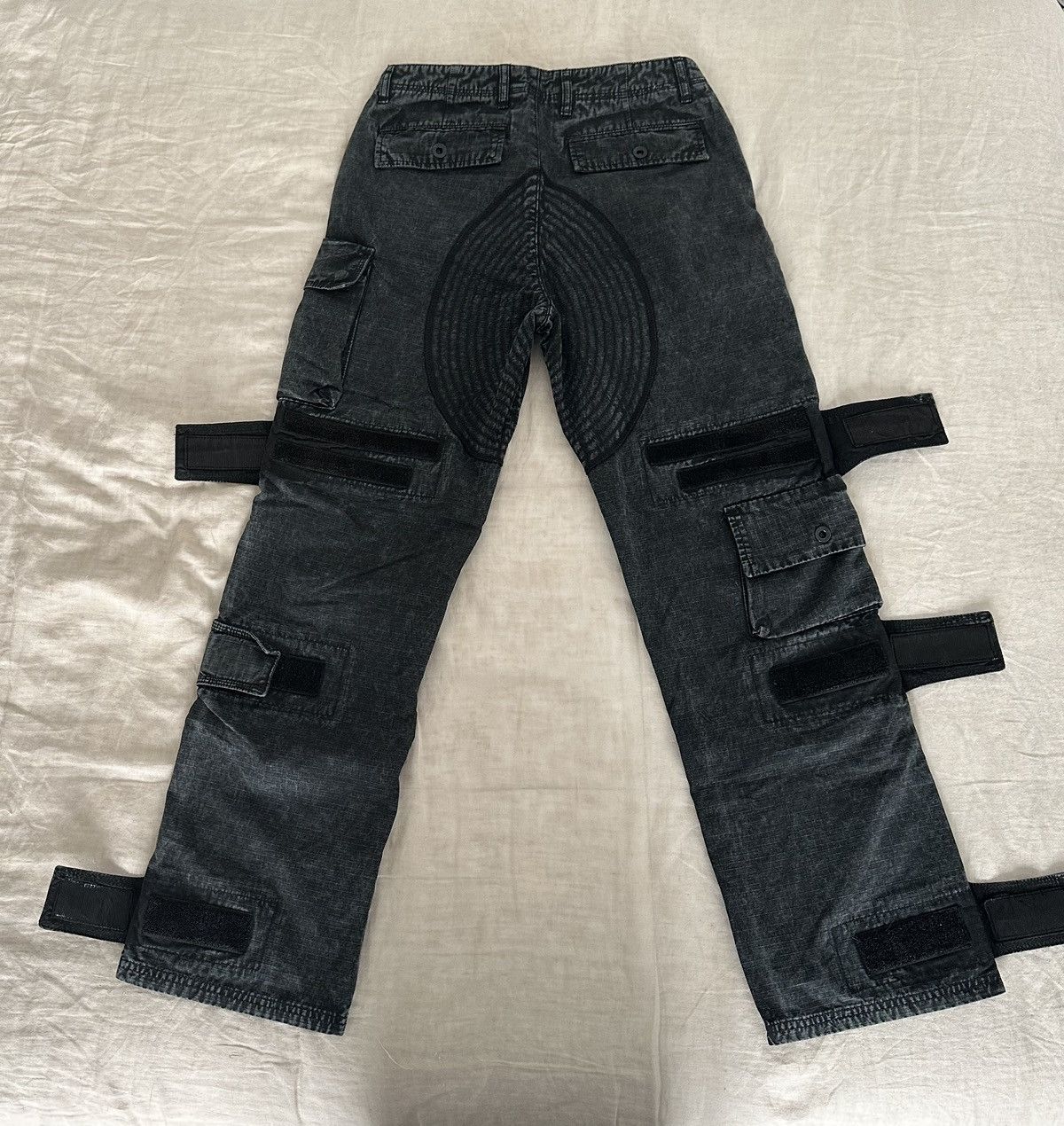 Kody Phillips Kody Phillips KP2144 CARGO PANTS-WASHED BLACK | Grailed