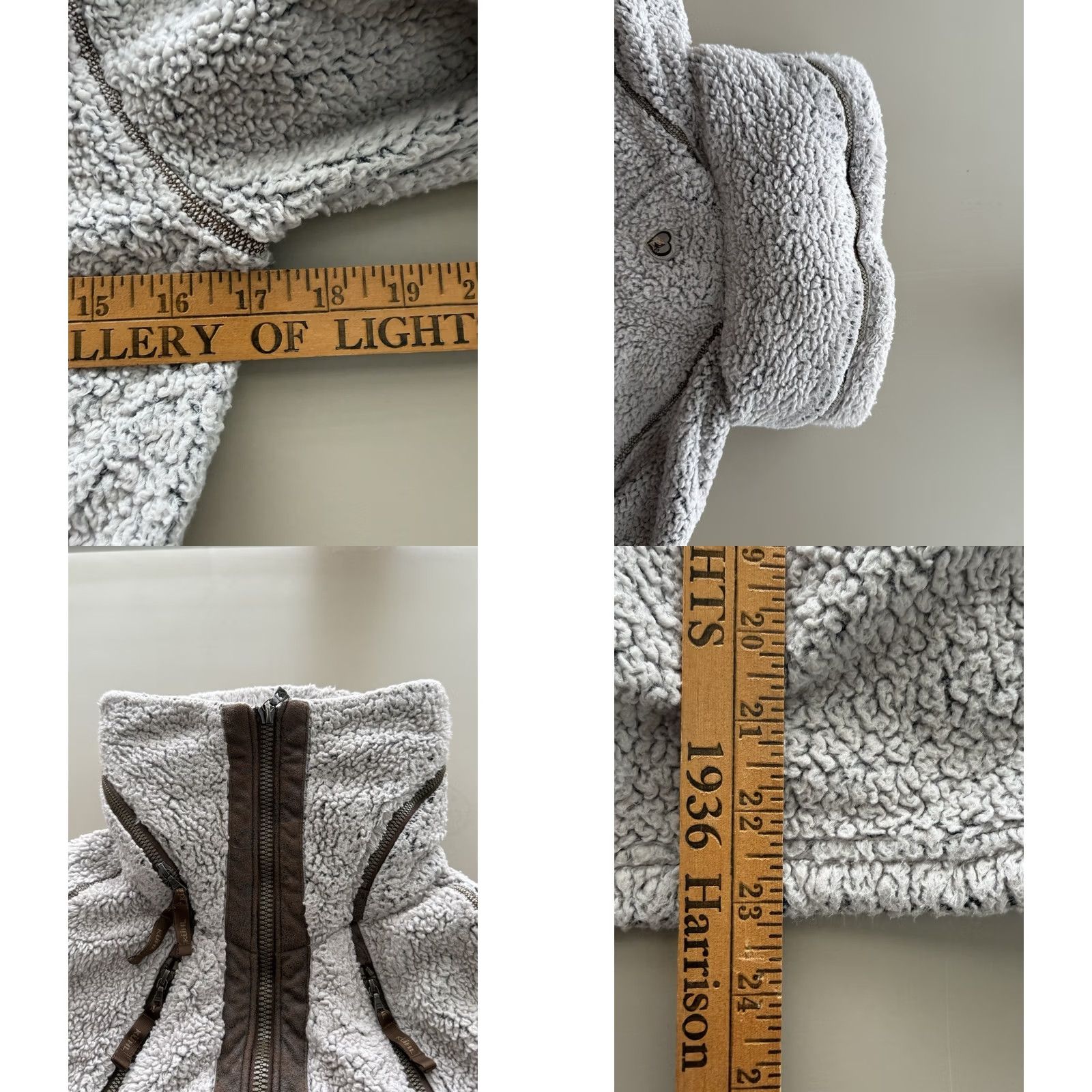 Vintage Kuhl Womens Cream Pullover Sherpa Sweater XS Hidden Hood Brown Cozy Outdoor Hike Size XS / US 0-2 / IT 36-38 - 8 Thumbnail