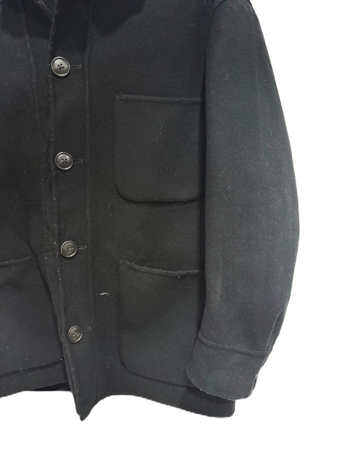 Jil Sander BINDING ACCEPT JIL SANDER OVERSIZED STYLE BLACK JACKET Size S / US 4 / IT 40 - 4 Thumbnail