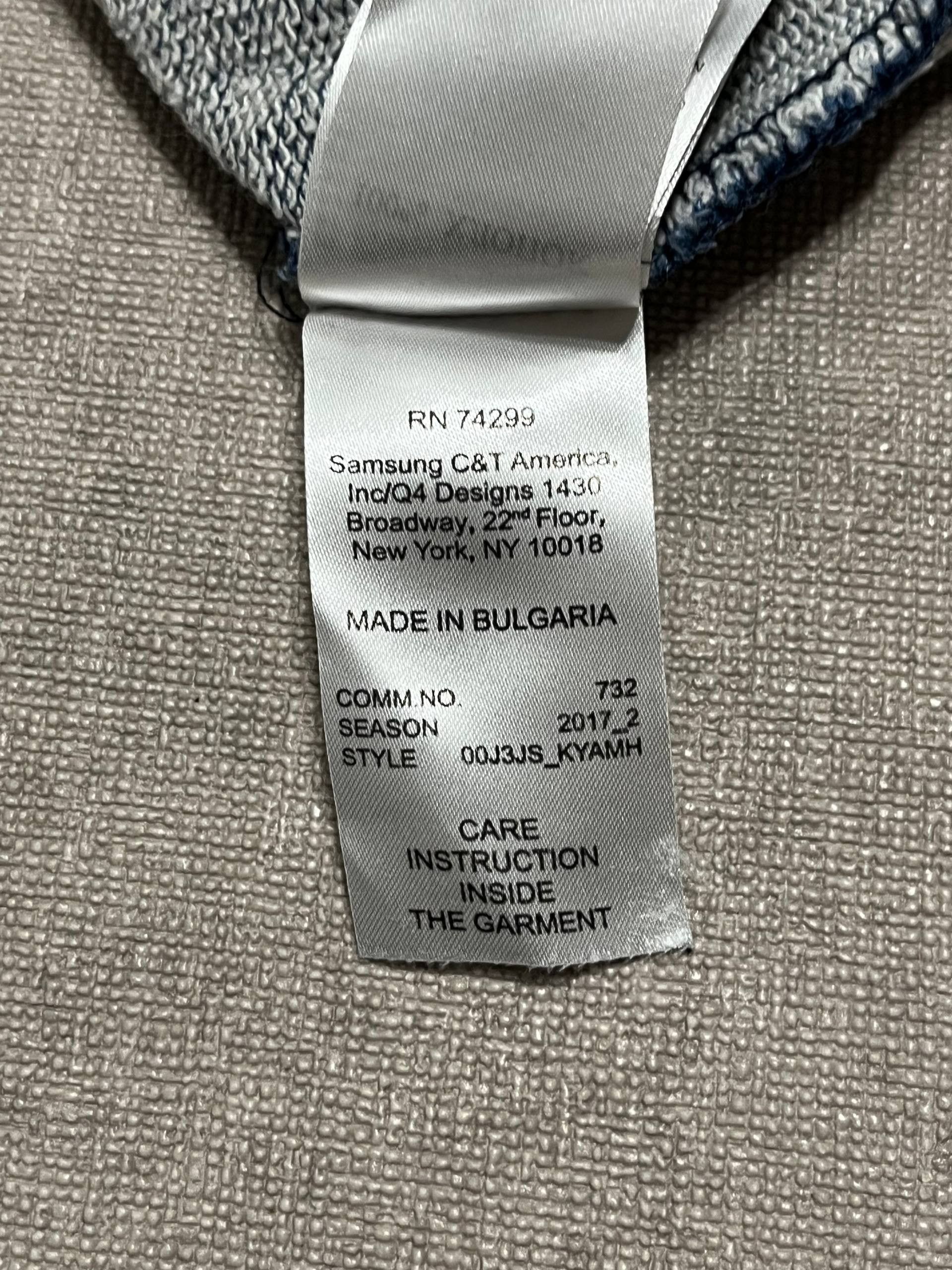 Diesel Vintage Diesel Blue Denim Sweatshirt Women`s Big Logo Sz 12 Size M / US 6-8 / IT 42-44 - 18 Thumbnail