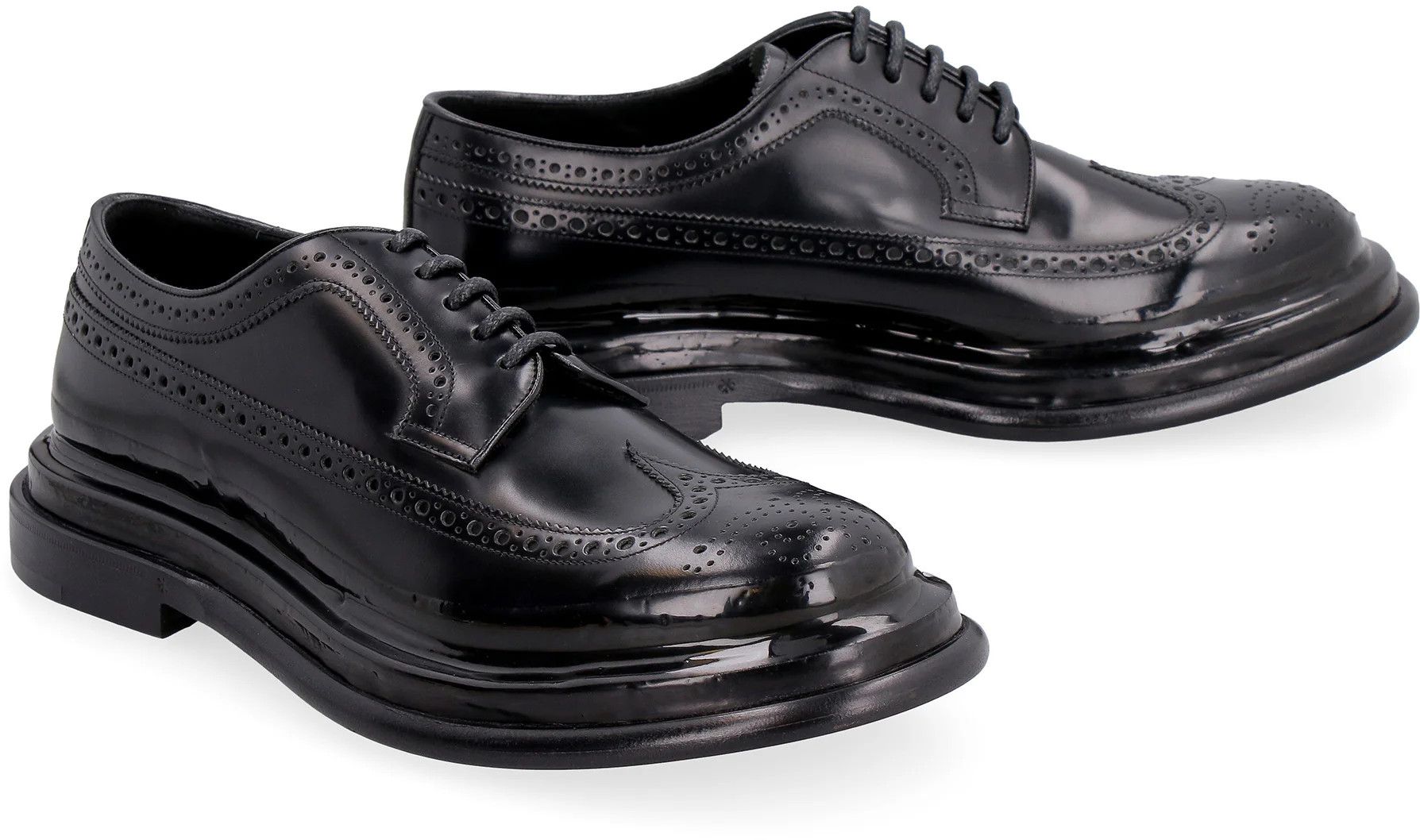 Dolce & Gabbana o1y0125 Laced Shoes in Black Size US 10.5 / EU 43-44 - 2 Thumbnail