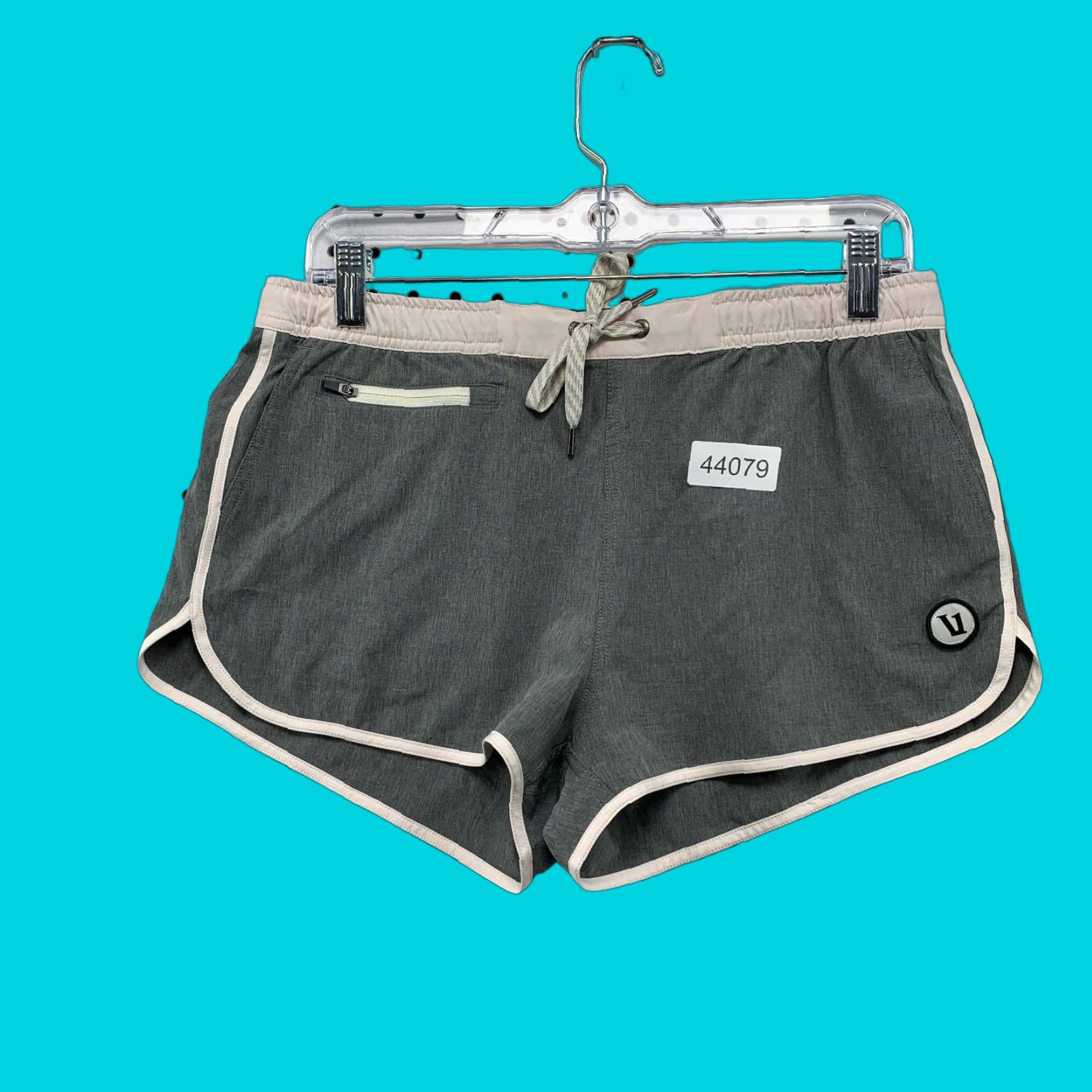 Vuori Vuori Athletic Shorts Womens Medium Gray Activewear with Drawstring & Pockets Size 32" / US 10 / IT 46 - 1 Thumbnail