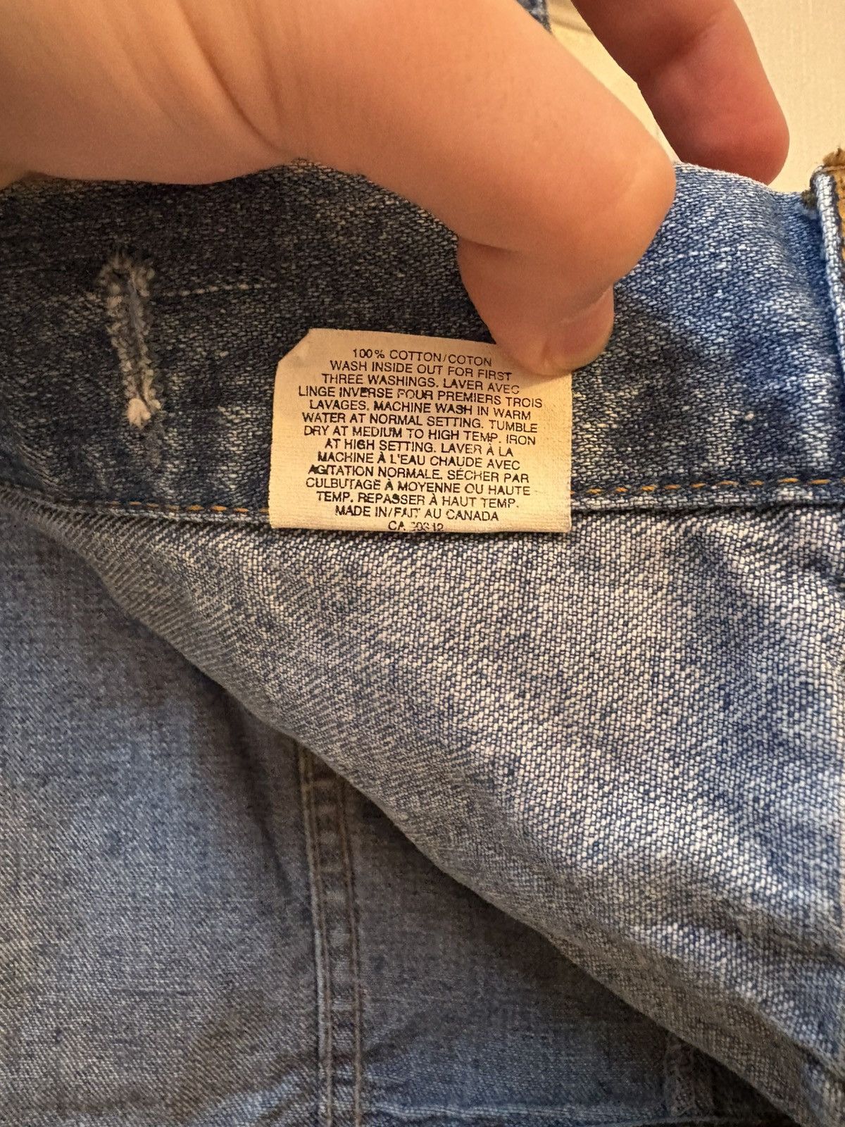 Levi's Vintage Clothing Vintage levi’s denim vest Size M / US 6-8 / IT 42-44 - 3 Thumbnail