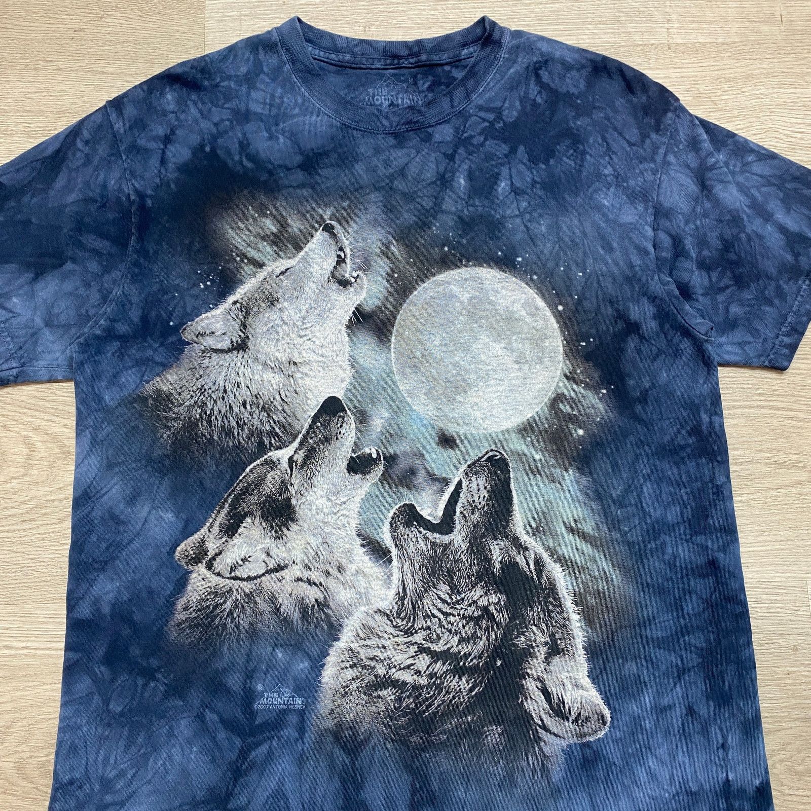 The Mountain The Mountain Wolves Moon AOP Tie Dye T Shirt Men's Medium Size US M / EU 48-50 / 2 - 2 Thumbnail