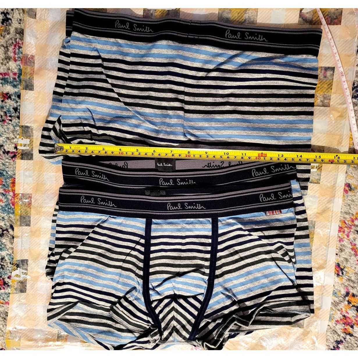 Paul Smith Paul Smith Striped Boxer Underwear Men's Genuine 28" - 32" Size 30 - 6 Thumbnail