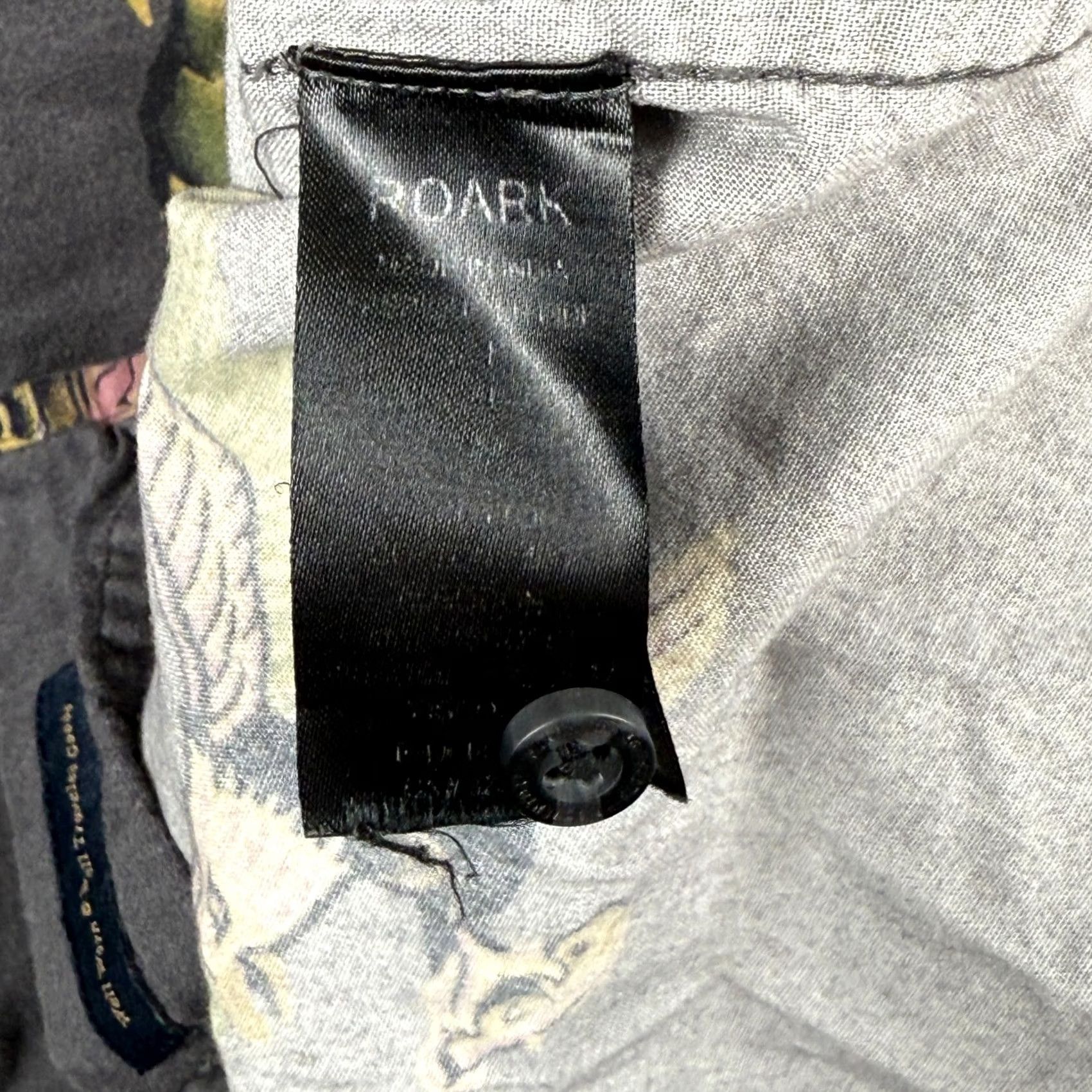 Roark Roark Shirt Mens M Short Sleeve Button Up Outdoors Floral Classic Fit Beach Outdoor Pattern Multicolor Button-Down Collar Mens Size US M / EU 48-50 / 2 - 6 Thumbnail
