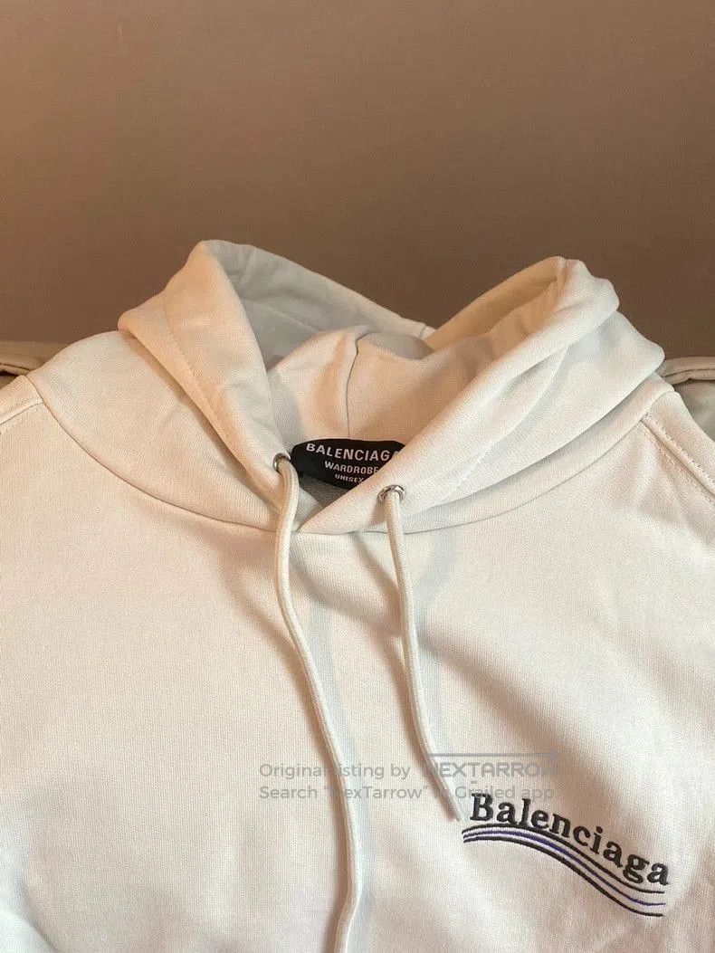 Balenciaga Balenciaga White Hoodie Sweatpants Set. Size US XS / EU 42 / 0 - 4 Thumbnail