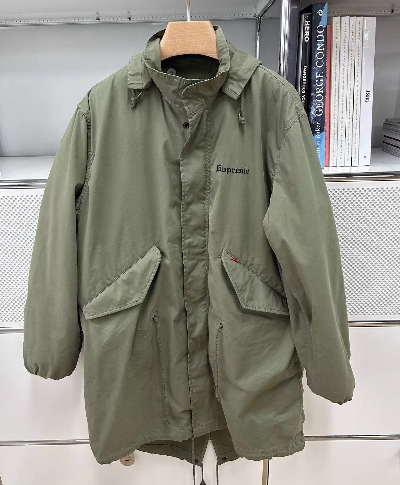 Supreme Supreme Akira fishtail parka jacket small olive Size US S / EU 44-46 / 1 - 2 Thumbnail