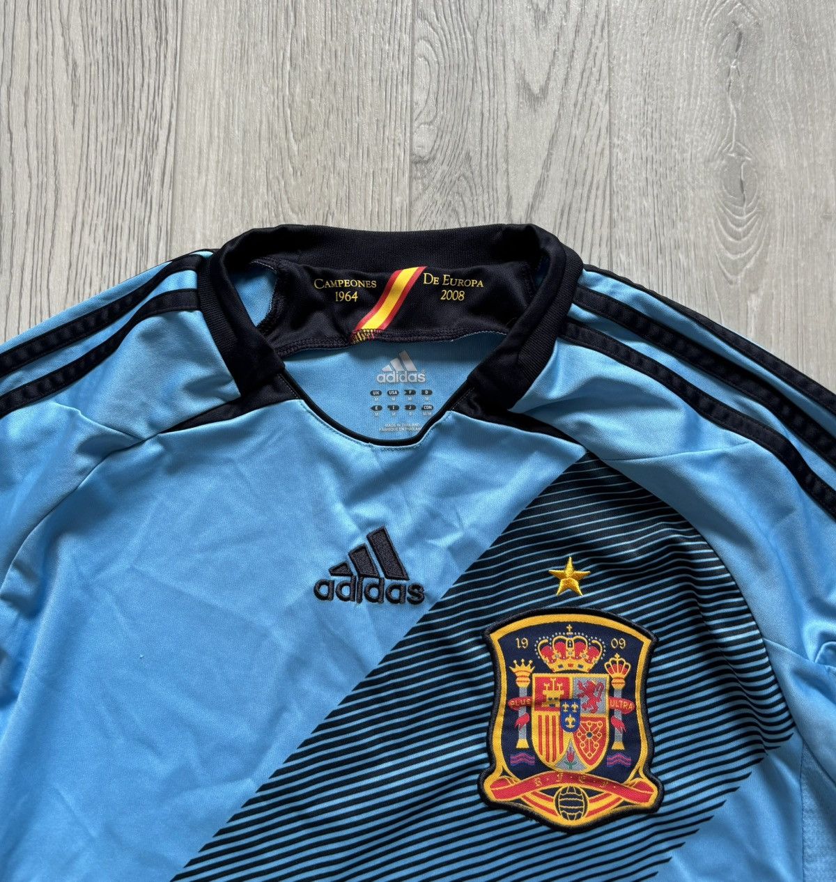 Adidas × Vintage Adidas Spain Soccer Jersey Football Blokecore 90s Size US M / EU 48-50 / 2 - 2 Thumbnail