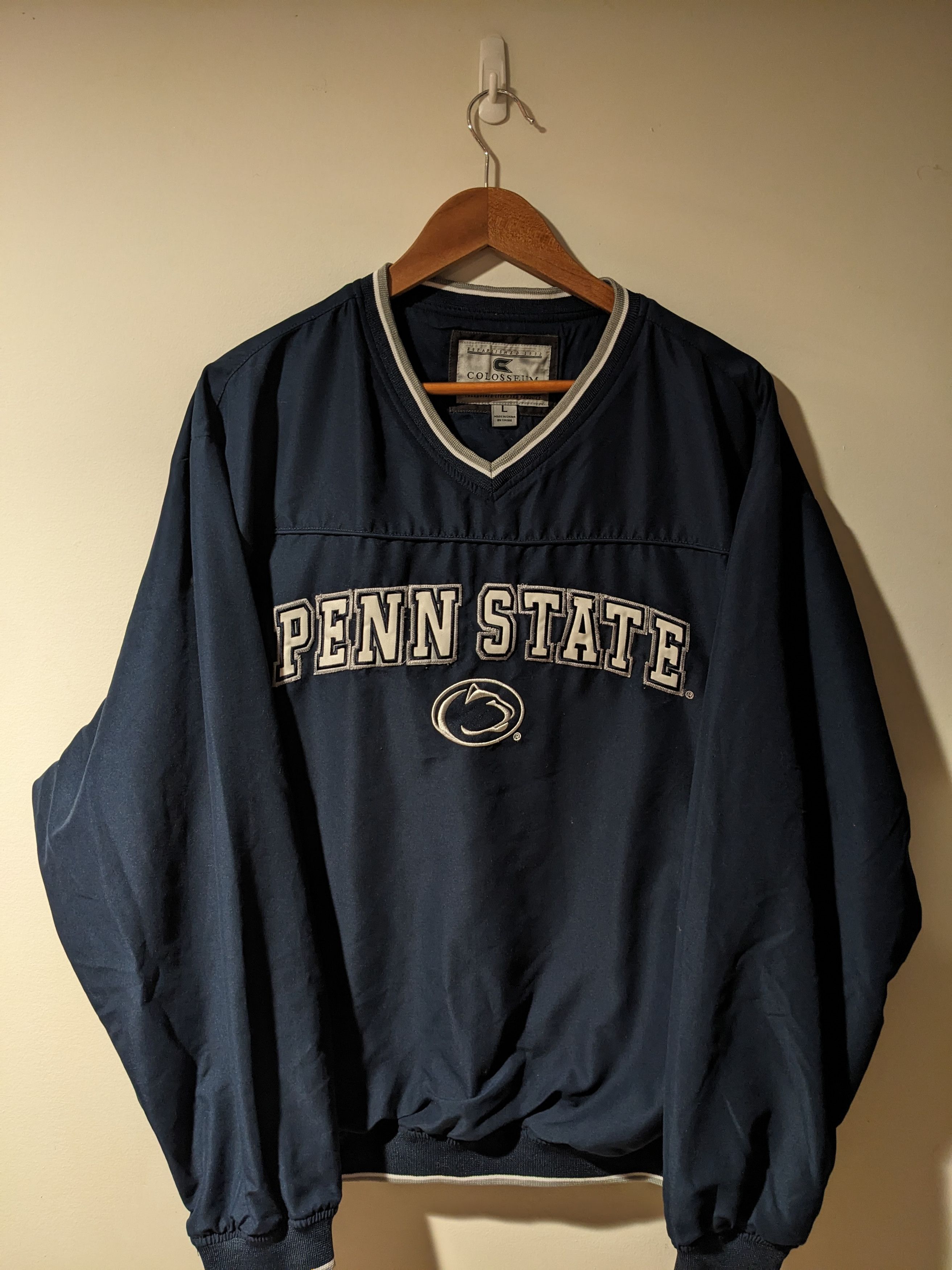 Vintage Vintage Y2K Penn State Nittany Lion College Windbreaker Size US L / EU 52-54 / 3 - 1 Thumbnail
