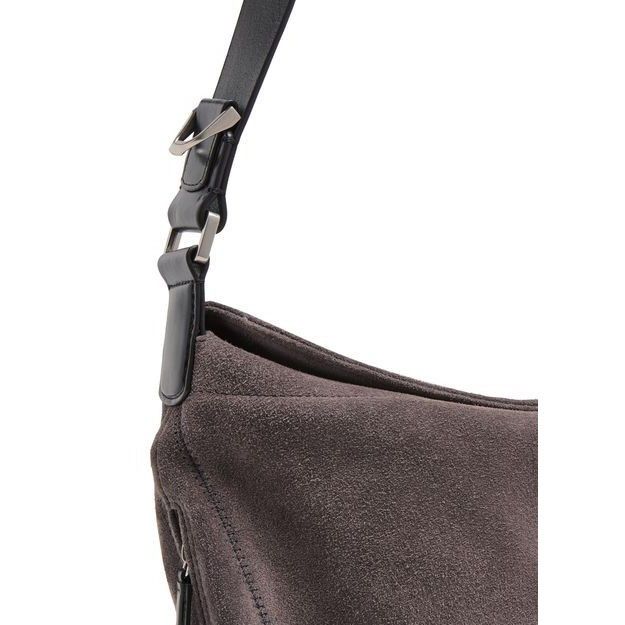 Lemaire Lemaire Quiver Clip Mink Brown Suede Shoulder Bag New & Auth Size ONE SIZE - 3 Thumbnail