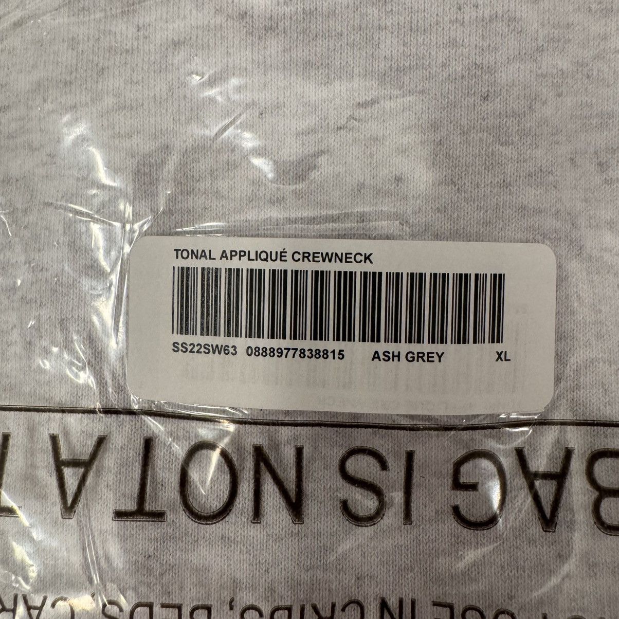 Supreme Supreme Tonal Applique Crewneck Size US XL / EU 56 / 4 - 13 Thumbnail