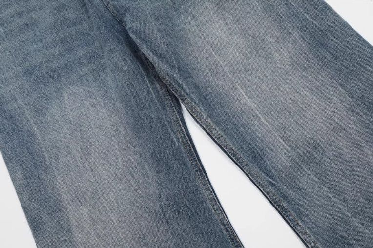 Jean Men's oversize retro washed distressed wide-leg jeans Size US 32 / EU 48 - 4 Thumbnail