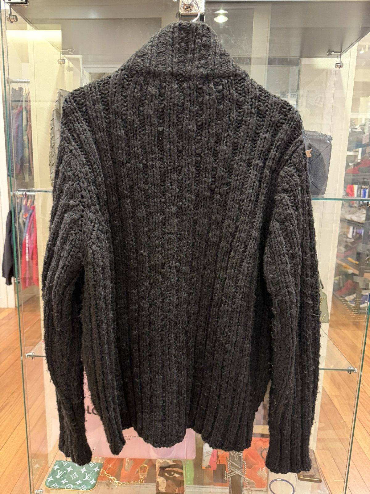 Scotch & Soda Scotch & Soda Cable Knit Zip Up Sweater Size US XL / EU 56 / 4 - 2 Thumbnail
