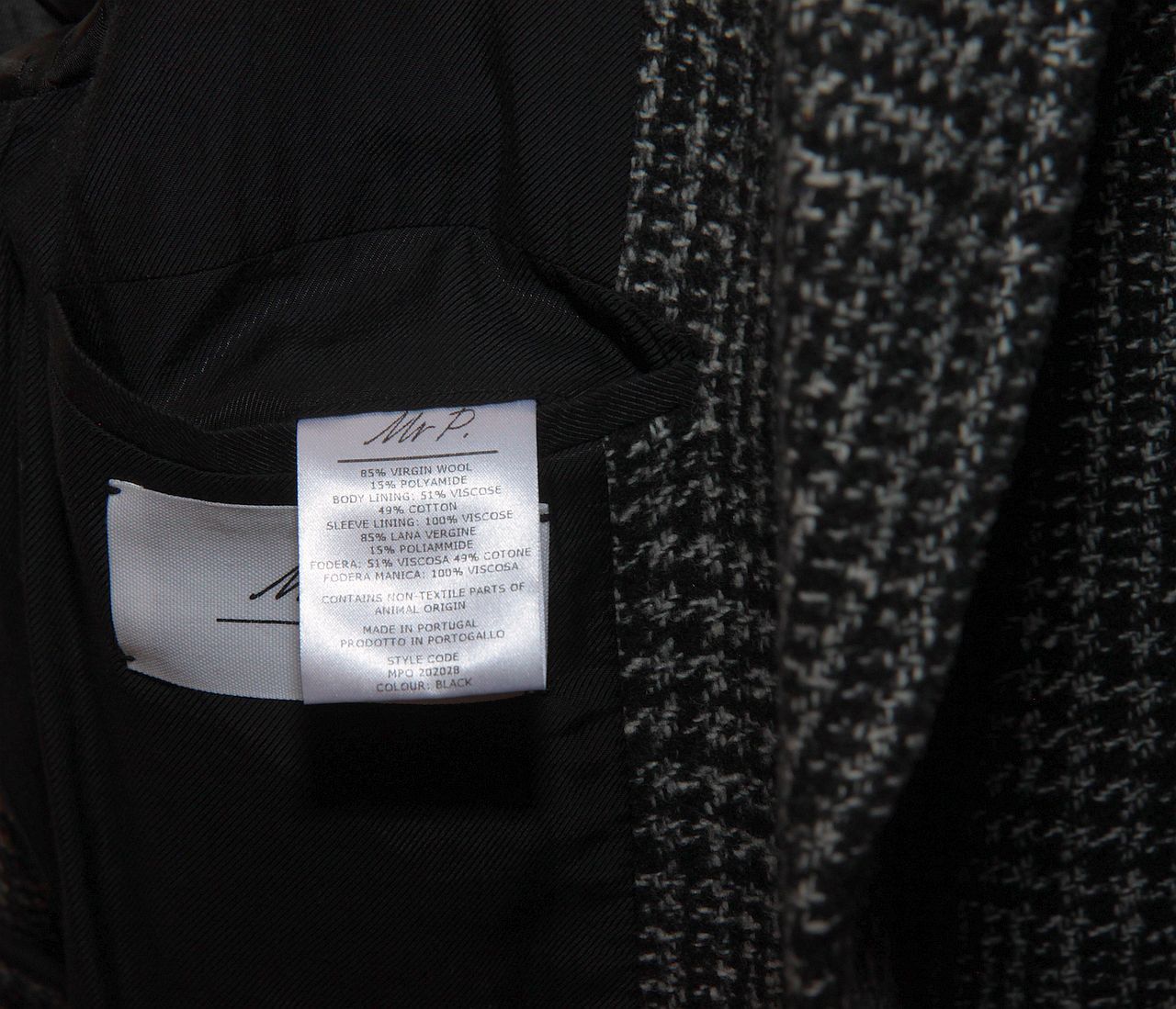 Mr P. Long Oversized Glen Check Overcoat Prince of Wales Balmacaan Size US XS / EU 42 / 0 - 7 Thumbnail