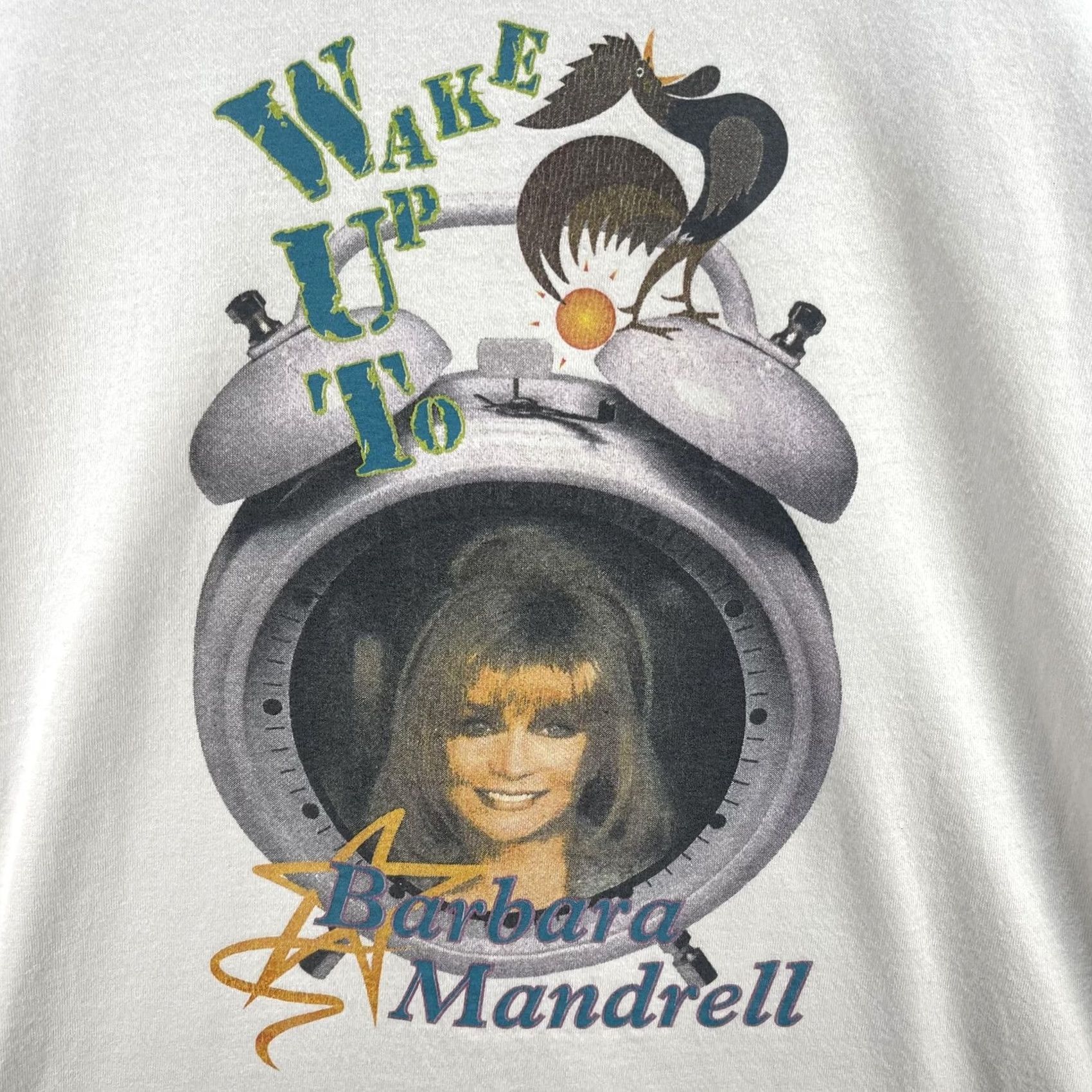 Vintage VINTAGE Barbara Mandrell Shirt Womens One Size Country Music Alarm Clock 90s Size ONE SIZE - 3 Thumbnail